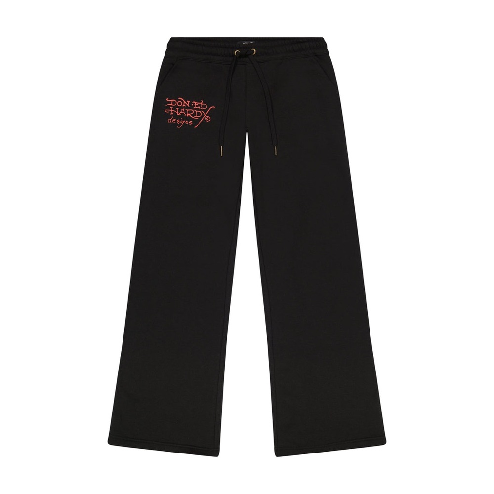 Ed Hardy | LKS SKULL BLACK FLARED SWEATPANT - Picture 2 of 8